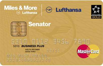 senator lufthansa kreditkarte frequent austrianwings